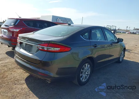 2017 Ford Fusion S из США, поврежденный, VIN 3FA6P0G73HR283598